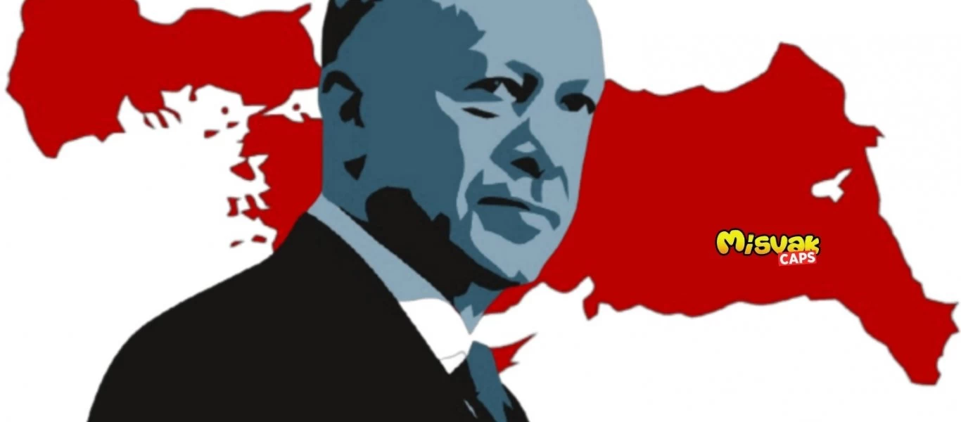 Τι ετοιμάζουν οι Τούρκοι; Κυκλοφόρησαν χάρτη που δείχνει τη μισή Ελλάδα υπό τουρκική κατοχή το 2023!